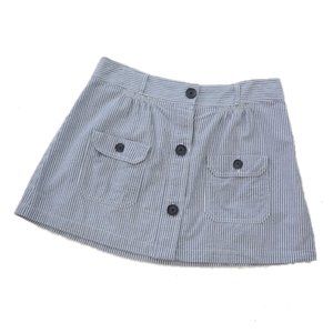 American Eagle Striped Skirt Medium